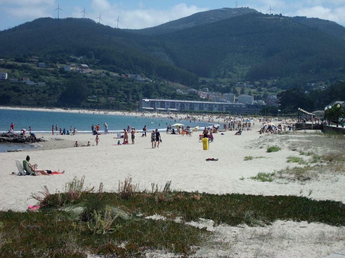 Apartamento En 1ª Linea De La Playa De Covas - 비베이로 외부 사진